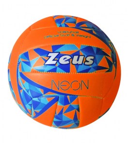 М'яч для пляжного волейболу Zeus BEACH VOLLEY NEON Orange/Fluo royal